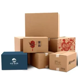 Kraft Brown Recyclable Cardboard Moving Boxes