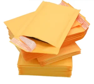 Kraft Bubble Mailer Paper Mailing Bag Colored Padded Envelope for Express Delivery