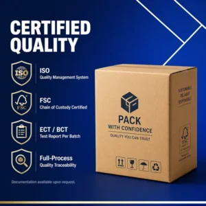 Kraft Corrugated Cardboard Shipping Boxes Custom Size for Export Packing Brown