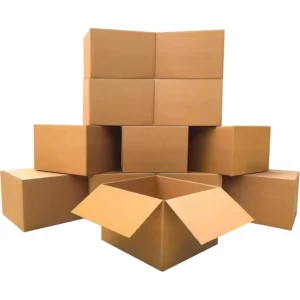 Kraft Corrugated Cardboard Shipping Mailer Boxes, Small