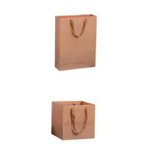 Kraft Paper Bag Flat Bottom
