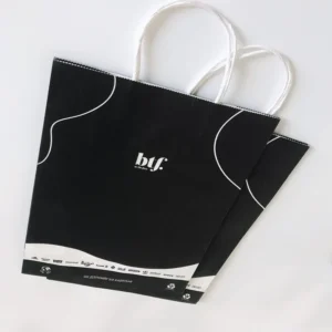Kraft Paper Bag Shopping Paper Bag for Food With Paper Handle