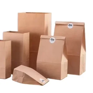 Kraft Paper Bag with Square Bottom