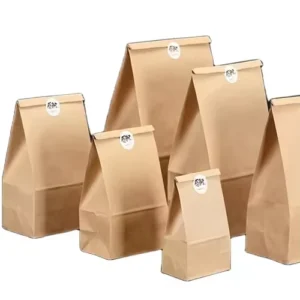 Kraft Paper Bag with square Bottom