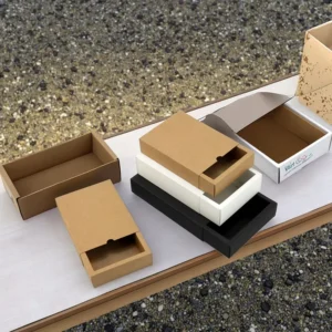 Kraft Paper Cardboard Gift and Craft Boxes with Matte Lamination, Magnetic Closure, Recyclable