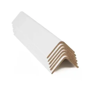 Kraft Paper Cardboard Pallet Corner Edge Protector White/Brown Reinforced