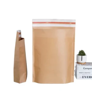 Kraft Paper Envelope Bags Express Delivery Bags In stock Self adhesive Bags Clothing Packaging Bags Side less Self sealing