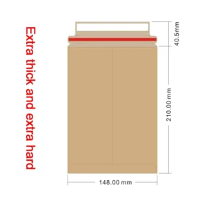 Kraft Paper Envelopes with Self-Adhesive Security Seals for Mailing, Shipping, Packaging, Invoices, and Documents
