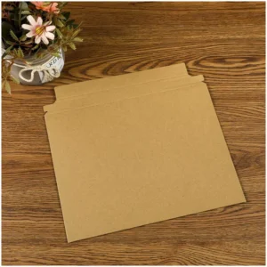Kraft Paper Mailer Envelope with Self Adhesive Seal Recyclable Eco-Friendly for Express Packaging Certificates Artwork Brochures