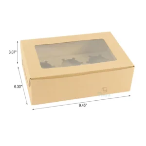 Kraft Paper Packaging Box with Window