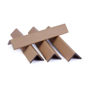 Kraft Paper Pallet Edge and Corner Protectors for Logistics Packaging, Recyclable
