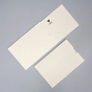 Kraft Paper Pull Out Envelope Greeting Card Invitation with Embossing Debossing Recyclable Biodegradable Shock Resistant