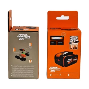 Kraft Paper Recyclable Small Size Corrugated Electronics Packaging Box with Hanger