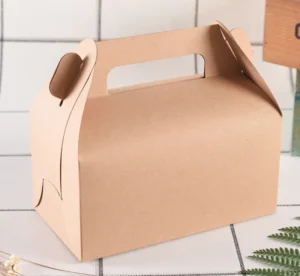 Kraft Paper Takeaway Food Packaging Box