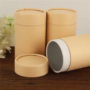 Kraft Paper Tube Canister for Tea, Candles, or Posters