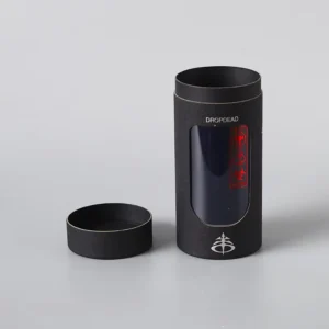 Kraft Paper Tube Cylinder Box with Lid for Art Rolls, Tea, Gifts, and Posters
