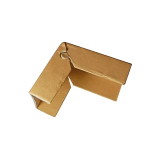 Kraft Paper U-Channel Bent Interlocking Corner Edge Protector for Building Materials