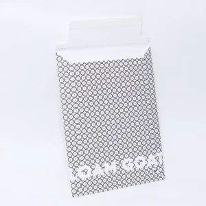 Kraft Paper White Envelope Bags With Self-Adhesive Seal and Easy-Tear Strip for Document and Clothing Shipping