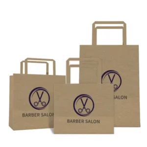 Kraft Paper Window Gift Bag for Fruit and Birthday Gifts