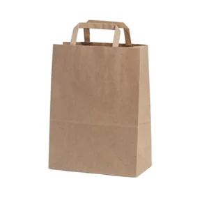 Kraft Restaurant Packaging Paper Bags Custom Food Takeaway Paper Bag