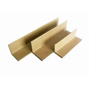 L Shape Impact Resistant Paper Edge Corner Protector Cushioning Material for Packaged Shipment