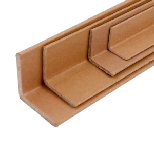 L-Shaped Brown Pallet Cardboard Edge Corner Protector Custom Dimension Laminated Paper Protection