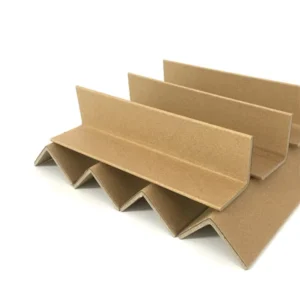 L-Shaped Brown Pallet Cardboard Edge Protector with Laminated Paper