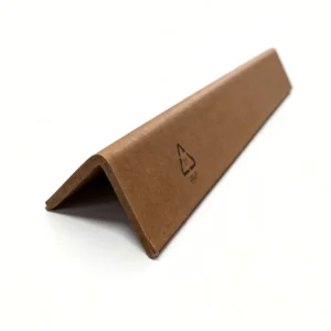 L-Shaped Paper Edge Protector, Solid Core Corner Board for High-Stacking Warehouse Safety