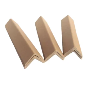 L-Type Kraft Paper Angle Board Edge Protector for Shipping and Carton Packing