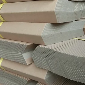 L shaped Straight Triangular Edge Protecting Kraft Paper Corner Guards Thickened Honeycomb Reinforcement for Cardboard Boxes