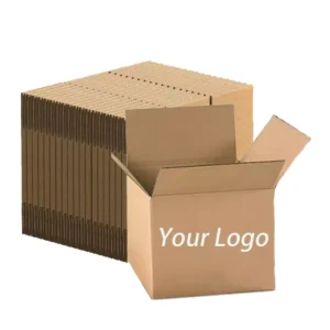 Large Brown Corrugated Carton Box Moving Storage Box Custom Size Strong 5-Ply Cardboard Box for Shipping