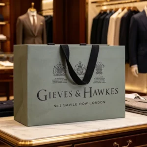 Large Capacity Printing Shoes Clothing Underwear Ribbon Handles Shopping Gift Custom Luxury Packaging Paper Bags Supplier