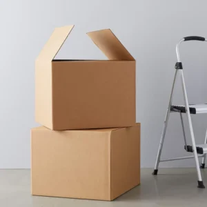 Large Cardboard Moving Boxes for Packing and Shipping, 20 x 20 x 15, Brown