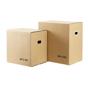 Large Five-Ply Kraft Paper Folding Moving Cartons for Storage and Packing