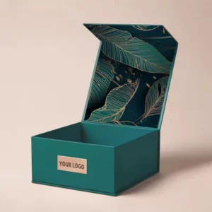Large Magnetic Closure Flip-Top Rigid Cardboard Gift Boxes with Matte Paper and Custom Logo