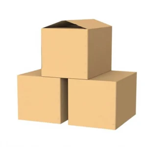 Large Rectangular Corrugated Cardboard Moving Boxes with Handles for Agriculture and Logistics