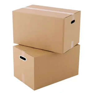 Large Rectangular Thickened Corrugated Cardboard Moving Cartons for Logistics and Express Shipping