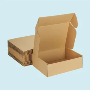 Large Square Corrugated Cardboard Mailer Boxes for E-Commerce Delivery