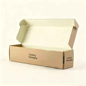 Long Corrugated Carton Box with Soy Ink, Biodegradable Cardboard Furniture Packaging