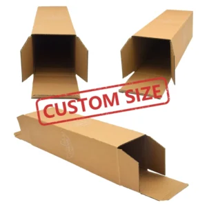 Long Rectangle Corrugated Cardboard Shipping Box