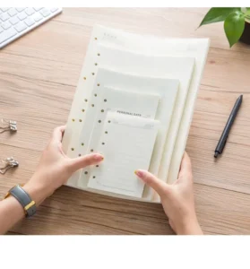 Loose-Leaf Filler Paper Grid Blank Lined Dotted Notebook Refills A4 A5 A6 A7 B5 Inserts
