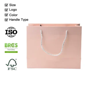 Low Price Luxury Retail Shopping Gift Paper Bag Custom Clothing Shopping Bags Packaging