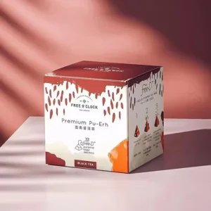 Luxury 350gsm Waterproof Art Paper Tea Bag and Tealight Packaging Box with Sponge Lining and Magnetic Closure