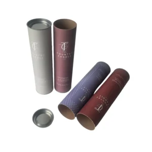 Luxury Biodegradable Round Thin Tube Incense Sticks Incense Cone Reed Diffuser Kraft Round Packaging Tube