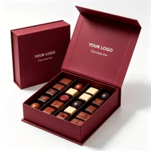 Luxury Custom Chocolate and Candy Gift Box Food Packaging OEM ODM Printed Paper Box