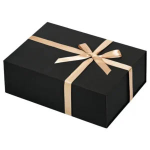 Luxury Custom Logo Cardboard Gift Box with Magnetic Closure, Foldable