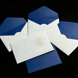 Luxury Custom Printed Paper Envelope Logo Business Invitation Paper Envelope logo Printed Gift Card Cash Paper Envelope