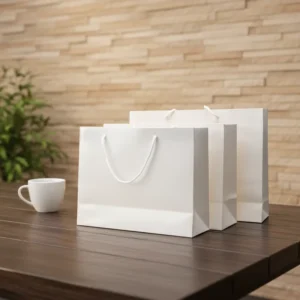 Luxury Custom Printed Paper Shopping Bags for Clothing Stores