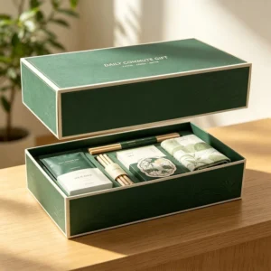 Luxury Custom Rigid Lid and Base Gift Box for Tea, Beverages, and Health Products
