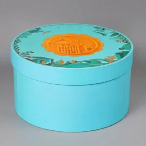 Luxury Cylinder Rigid Packaging Box Custom Logo Embossing Cornstarch Paper Chocolate Cookie Gift Boxes Magnetic Closure Dividers